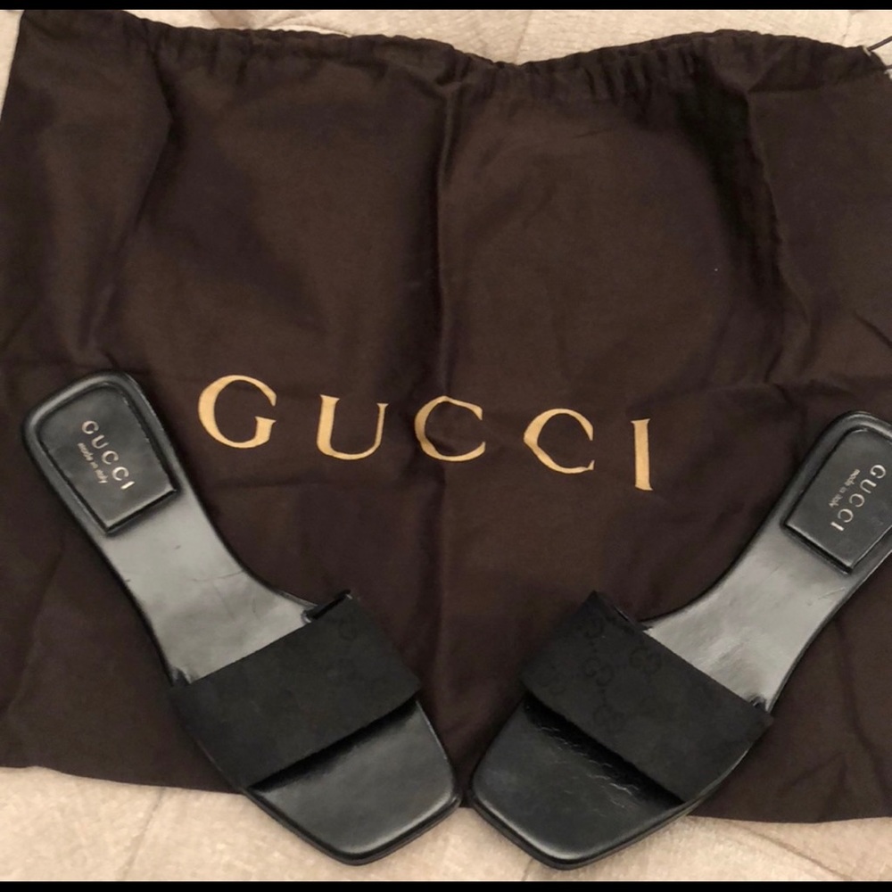 Authentic Gucci slides..